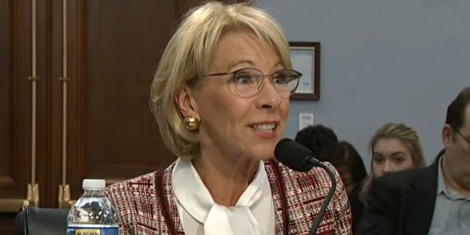 Betsy DeVos defends proposal to cut billions in education 